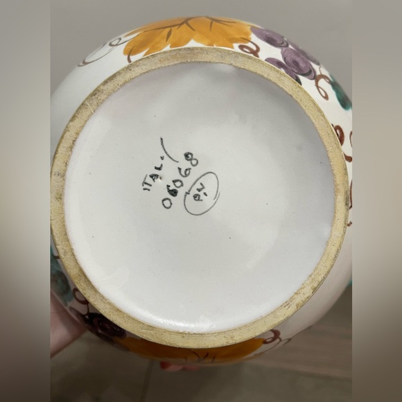 Fratelli Fanciullacci Tureen Made in Italy Birds with Grapes & Leaves - Picture 6 of 11